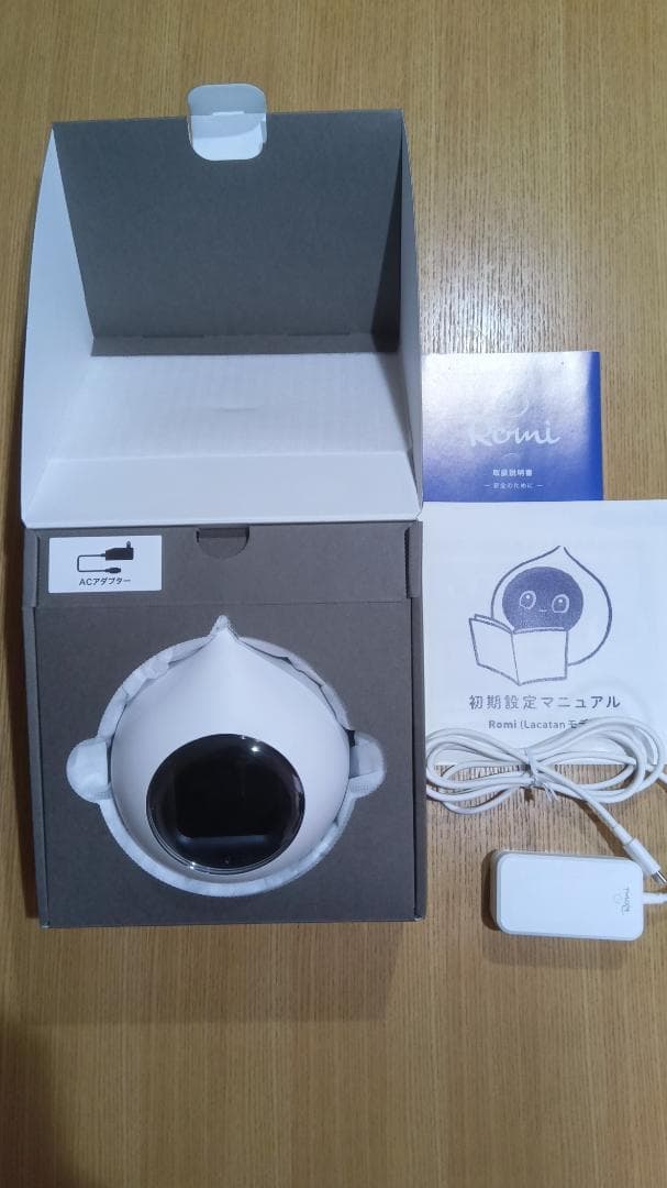 Romi Lacatan モデル　ロミィ　AI会話ロボット　mixi