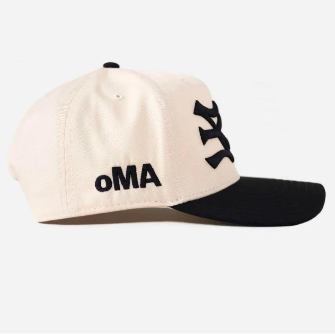 oMA oldmanalan NY cap White×Black