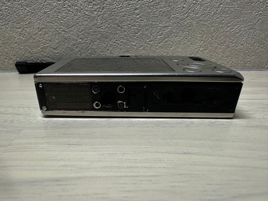 【動作品】Canon IXY DIGITAL 10 シルバー デジカメ キャノン