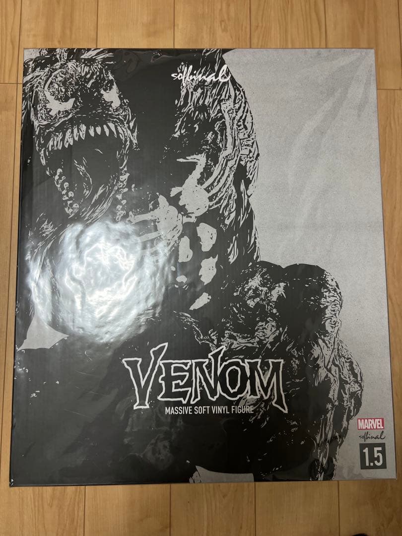 新品未開封 ソフビナル ヴェノム ver.1.5 台座付き 千値練 MARVEL