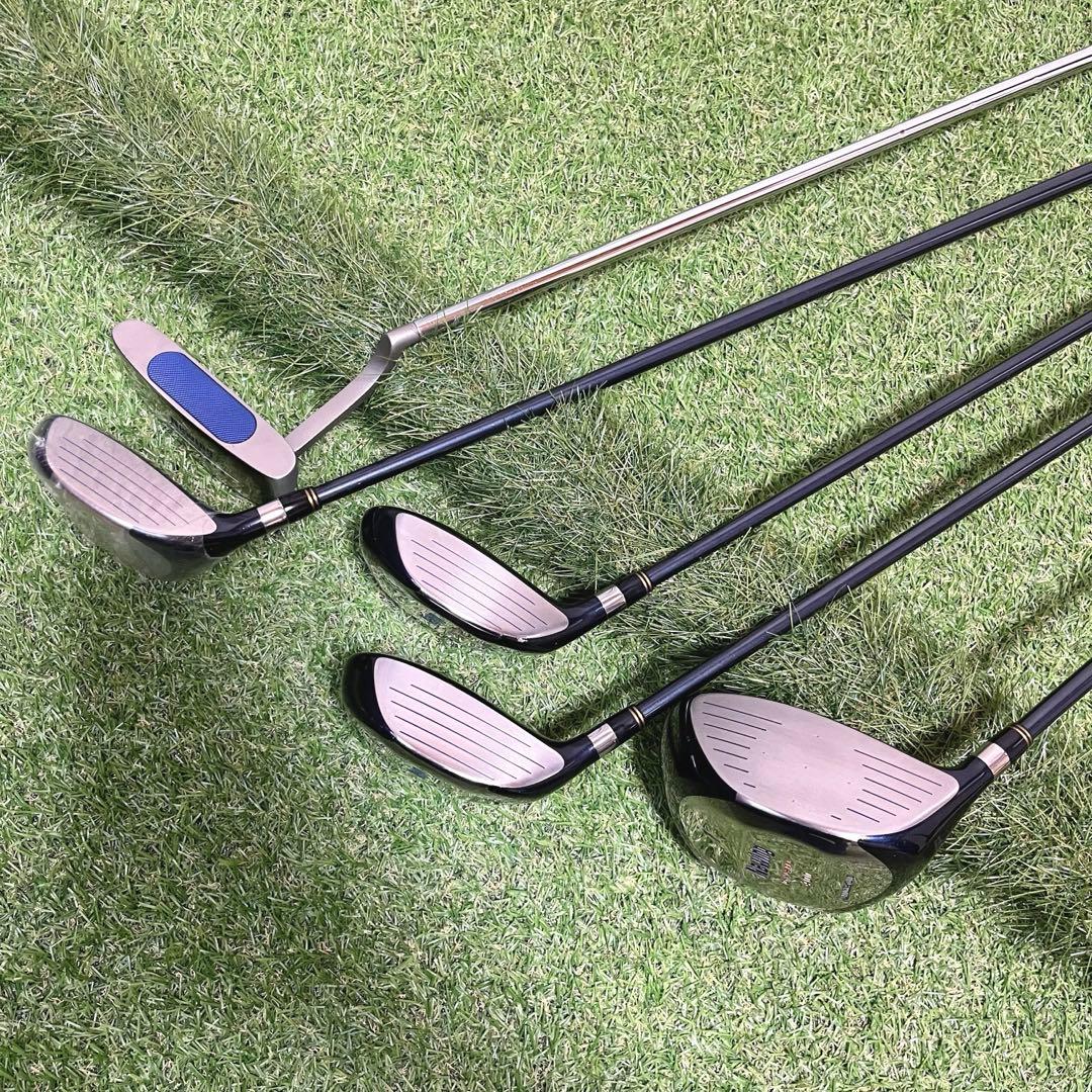 美品 ブリヂストン Newing 未使用有り メンズゴルフクラブ豪華13本セット