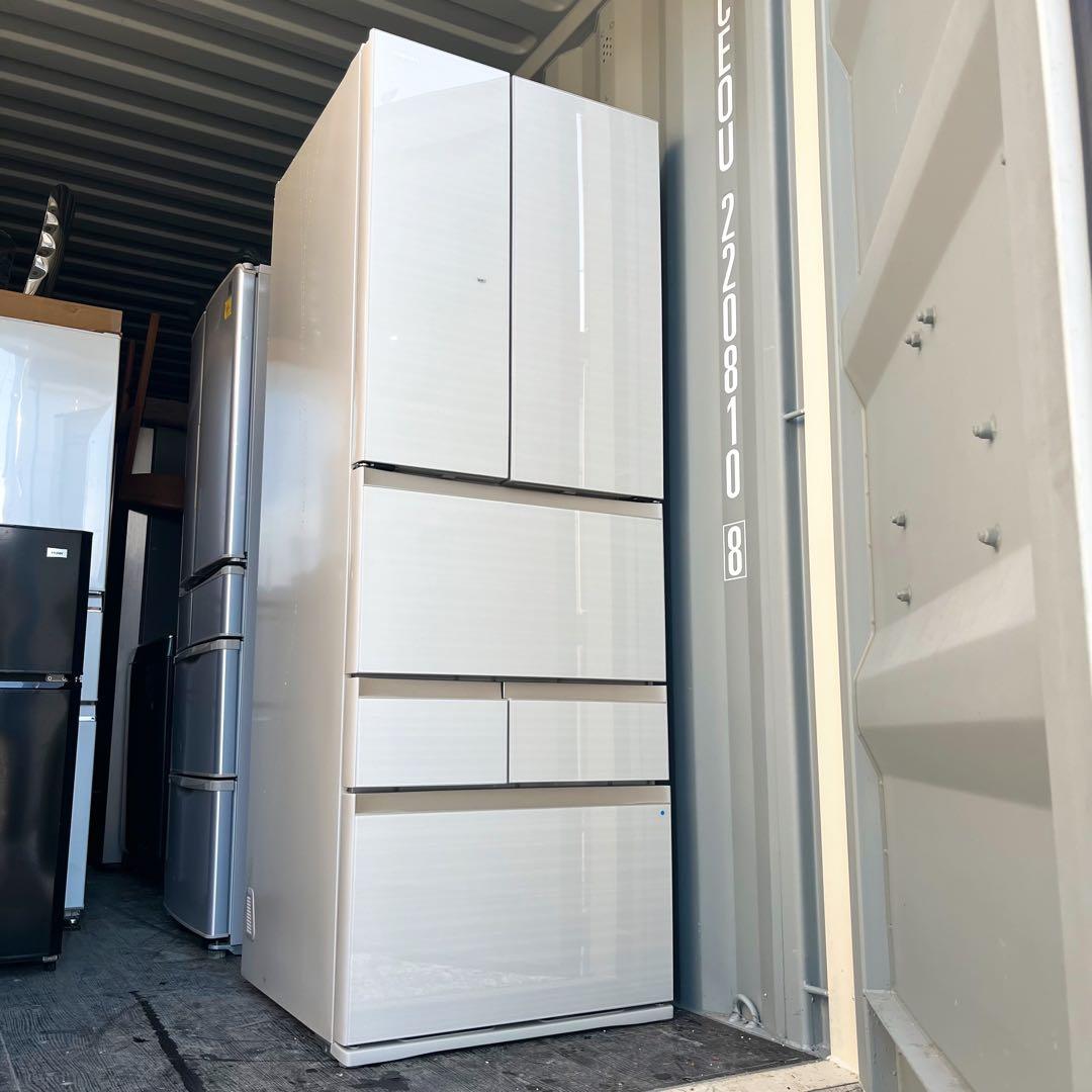 369取付無料！東芝ベジータ おしゃれアイボリーインテリア6ドア冷蔵庫！