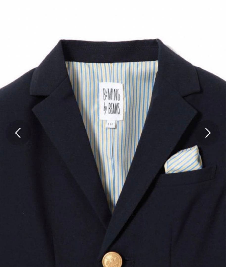 【新品】B:MING by BEAMS ジャケット ハーフパンツ 120 入学式