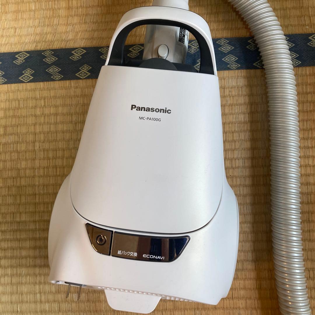 パナソニック★MC-PA100G紙パック式掃除機★ヘッド他付属品あり送料無料