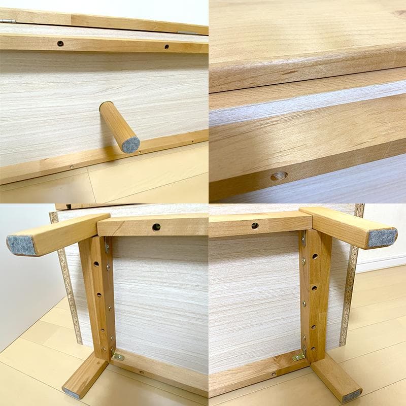 ニトリ テレビ台 ローボードNアルナス 150 天然木 ライトブラウン