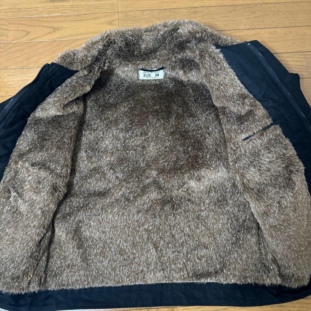 HOUSTON N-1デッキジャケット ネイビー　SIZE:38