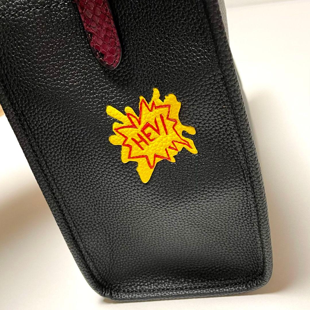 COACH トートバッグ ブラック バスキア　C5661