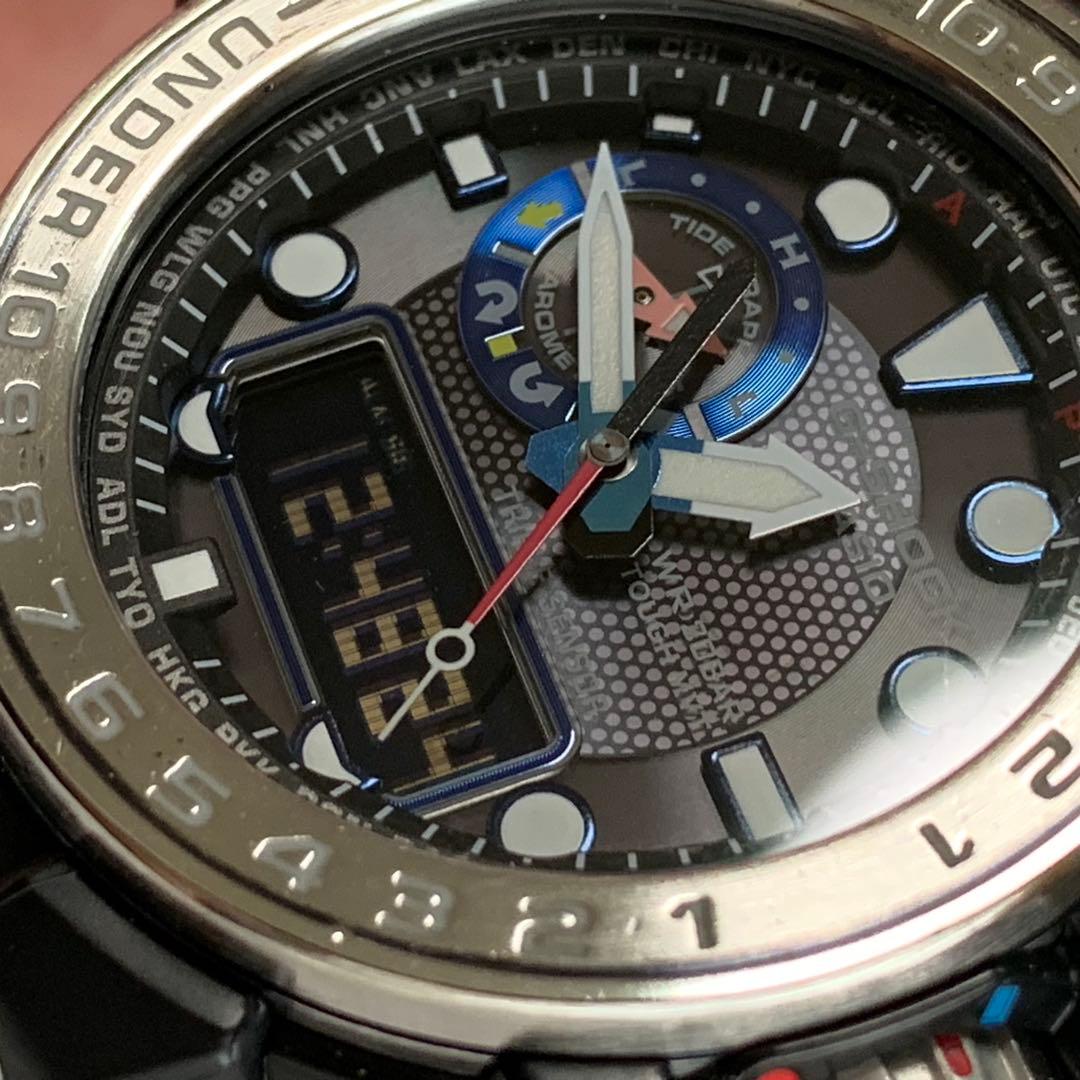 時計 CASIO G-SHOCK GWN-1000B Marine SilverSky