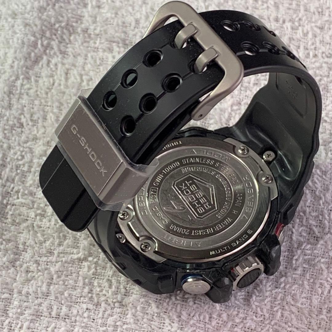 時計 CASIO G-SHOCK GWN-1000B Marine SilverSky