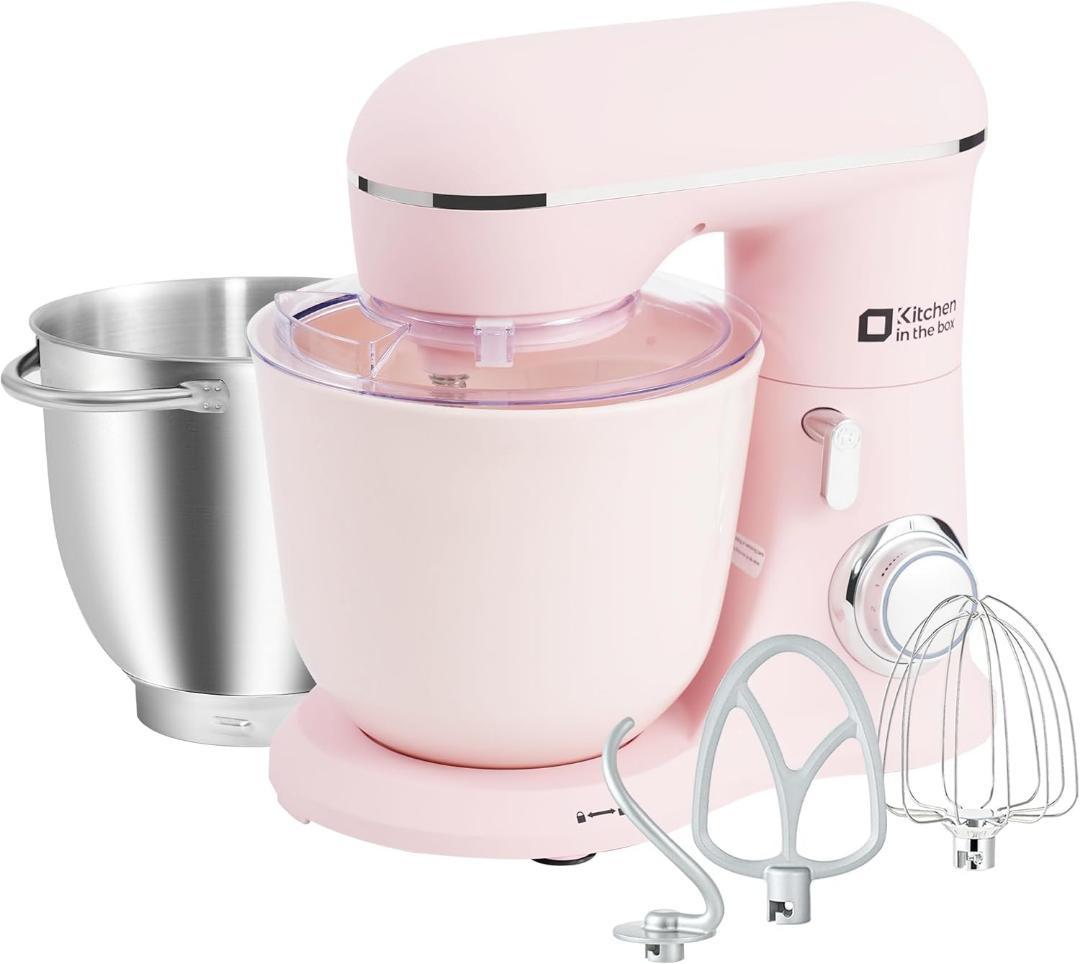 Kitchen in the box スタンドミキサー 4.5L+5Lダブルボウ