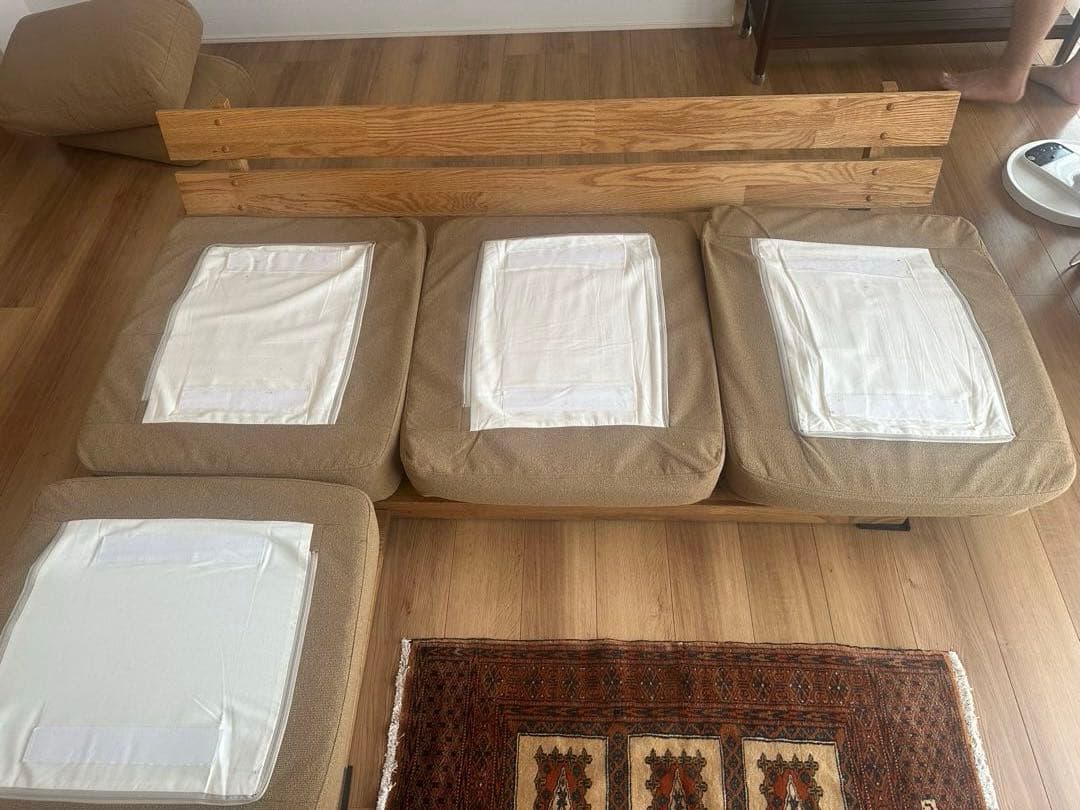 モモナチュラル　MOMO NATURAL CLOUD LOW SOFA