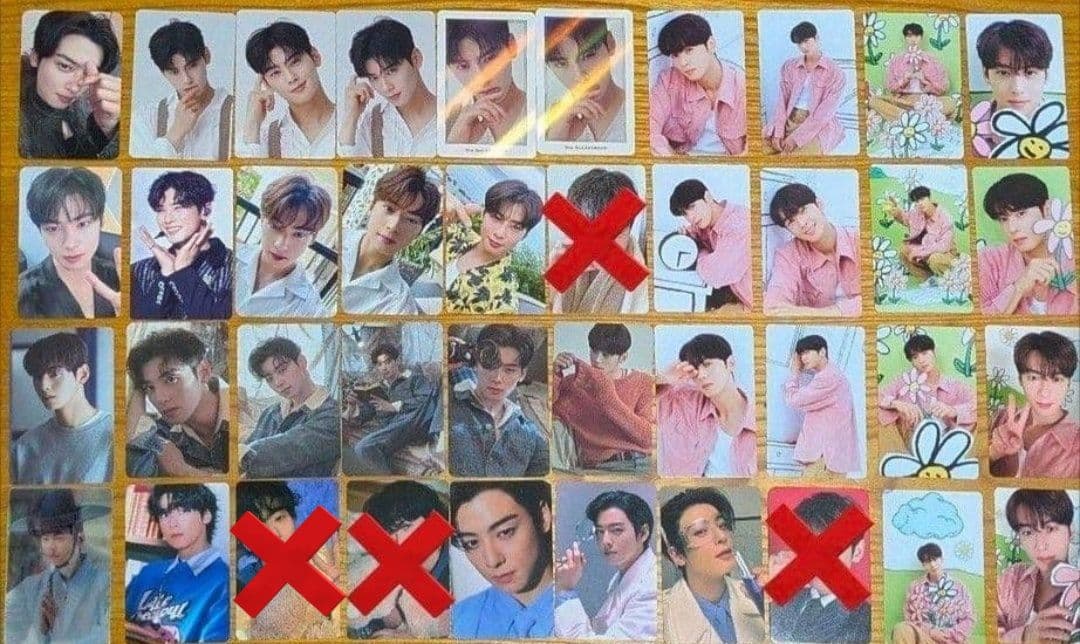 ASTRO チャウヌ トレカ 33枚 バラ売り⭕