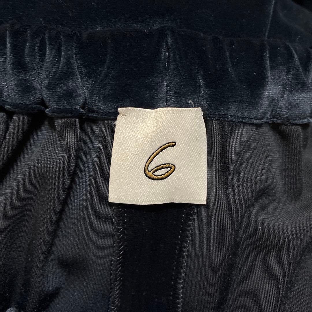 AZ＜6(ROKU)＞ RD VELOUR PANTS ベロア パンツ