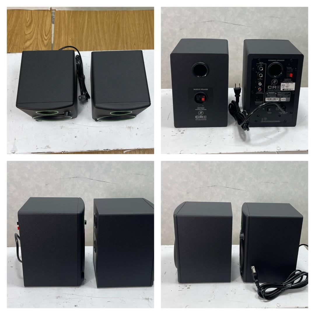Y♢338 MACKIE モニタースピーカー ペア　CR3 未使用品