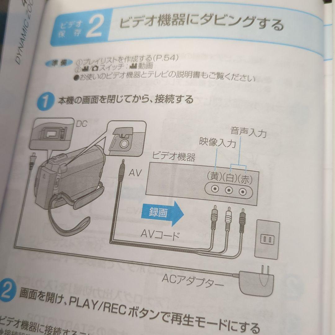 Victor・JVC ビデオカメラ GZ−MG880−B