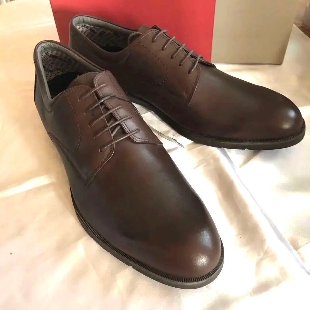 新品未使用REGAL防水防寒ゴアテックス革靴 プレーントゥ DBR27cmEEE