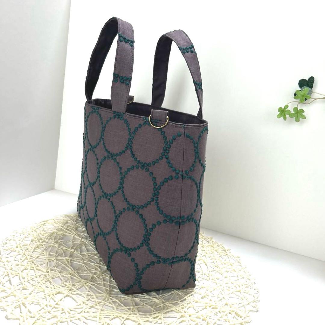 《SALE》ミナペルホネン　パニーニ風トートバッグ