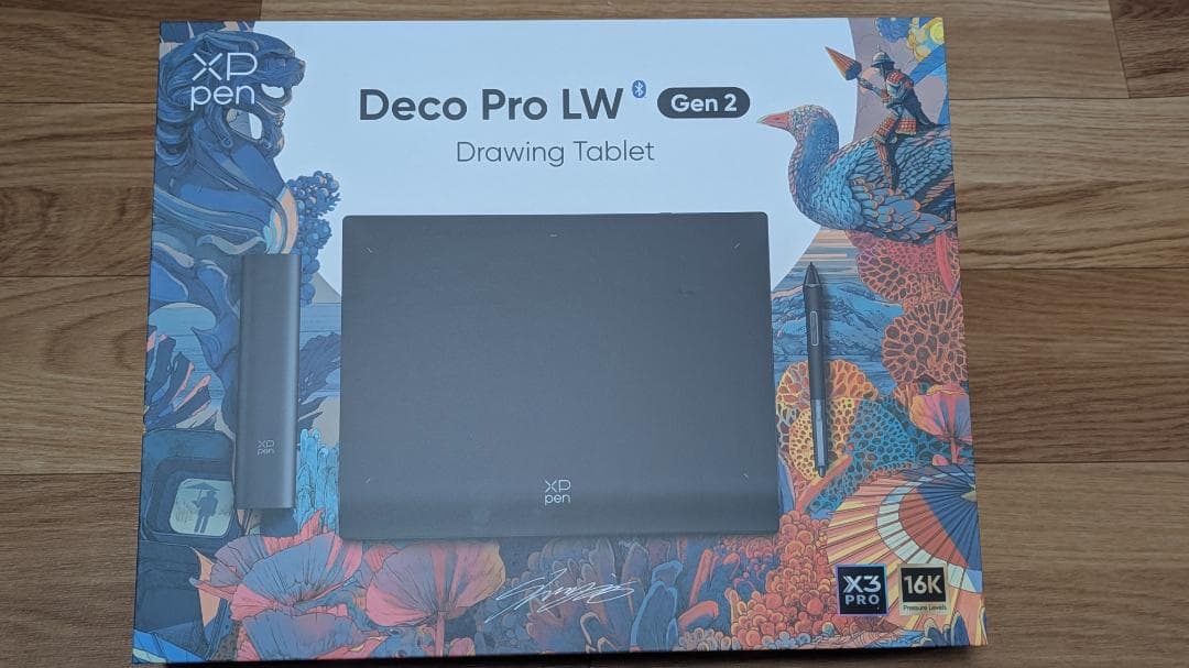 【ほぼ未使用】XP-Pen Deco Pro LW Gen 2 ペンタブ+おまけ