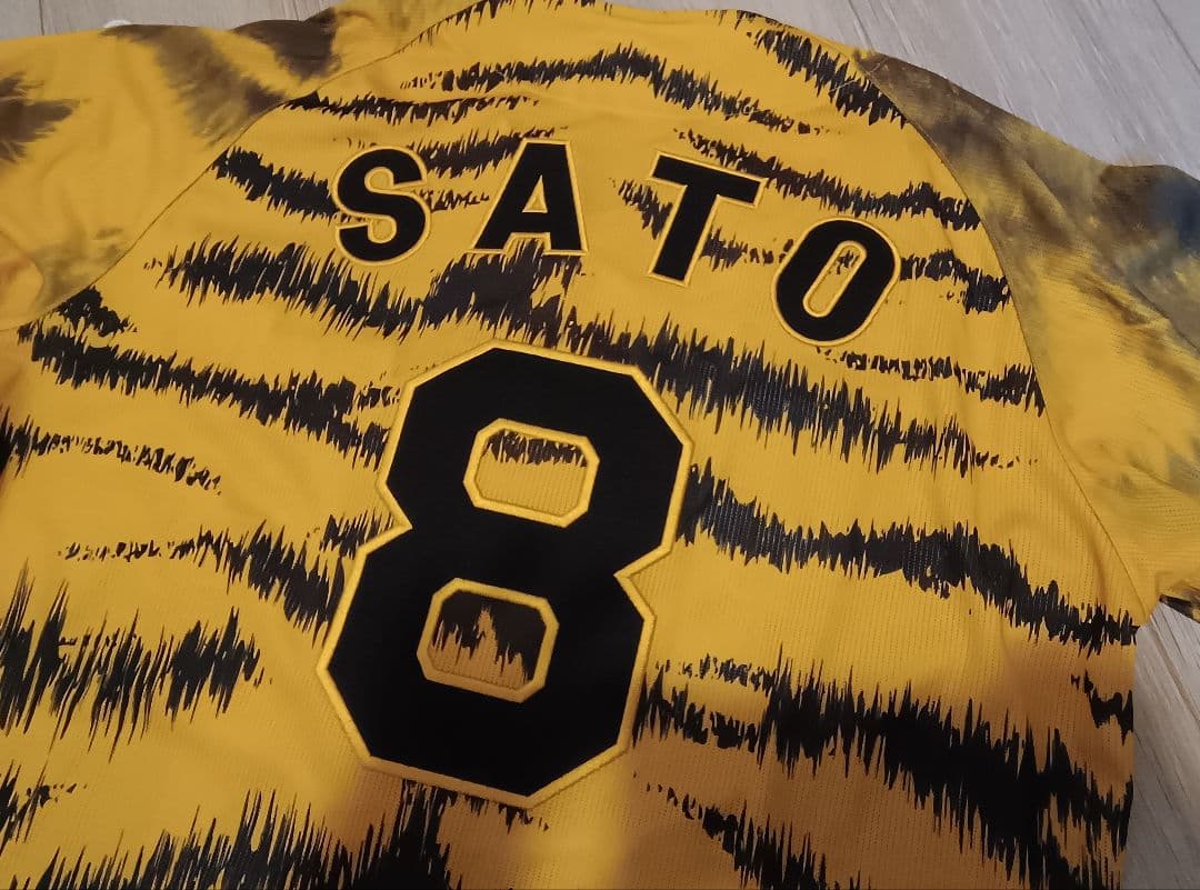 阪神タイガース ウル虎の夏2021レプリカユニフォーム 佐藤輝明 L