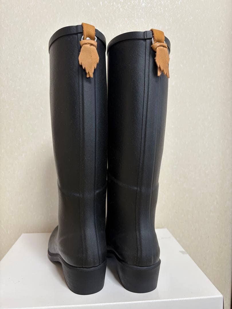 ごはんさん★AIGLE ブラック 長靴