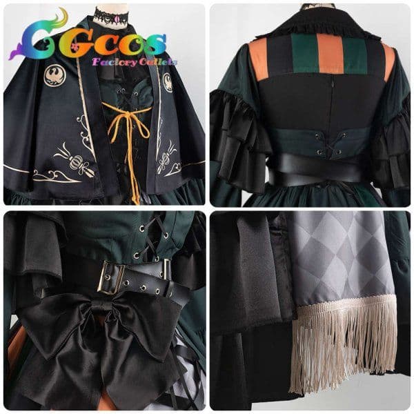 ホロライブ　儒烏風亭らでん　コスプレ衣装