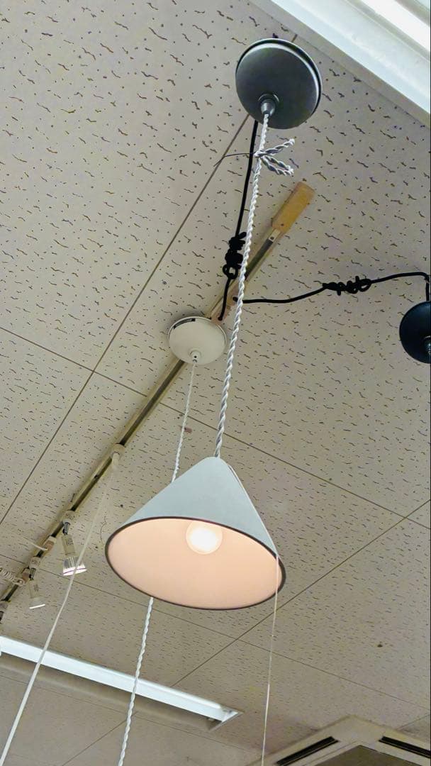 照明器具ペンダントライト（ソルト・シュガーペンダント）電球つき