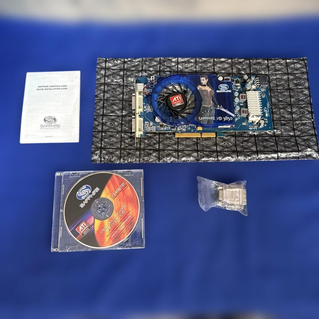 Sapphire HD 3850 グラフィックスカード 512MB　(ジャンク)