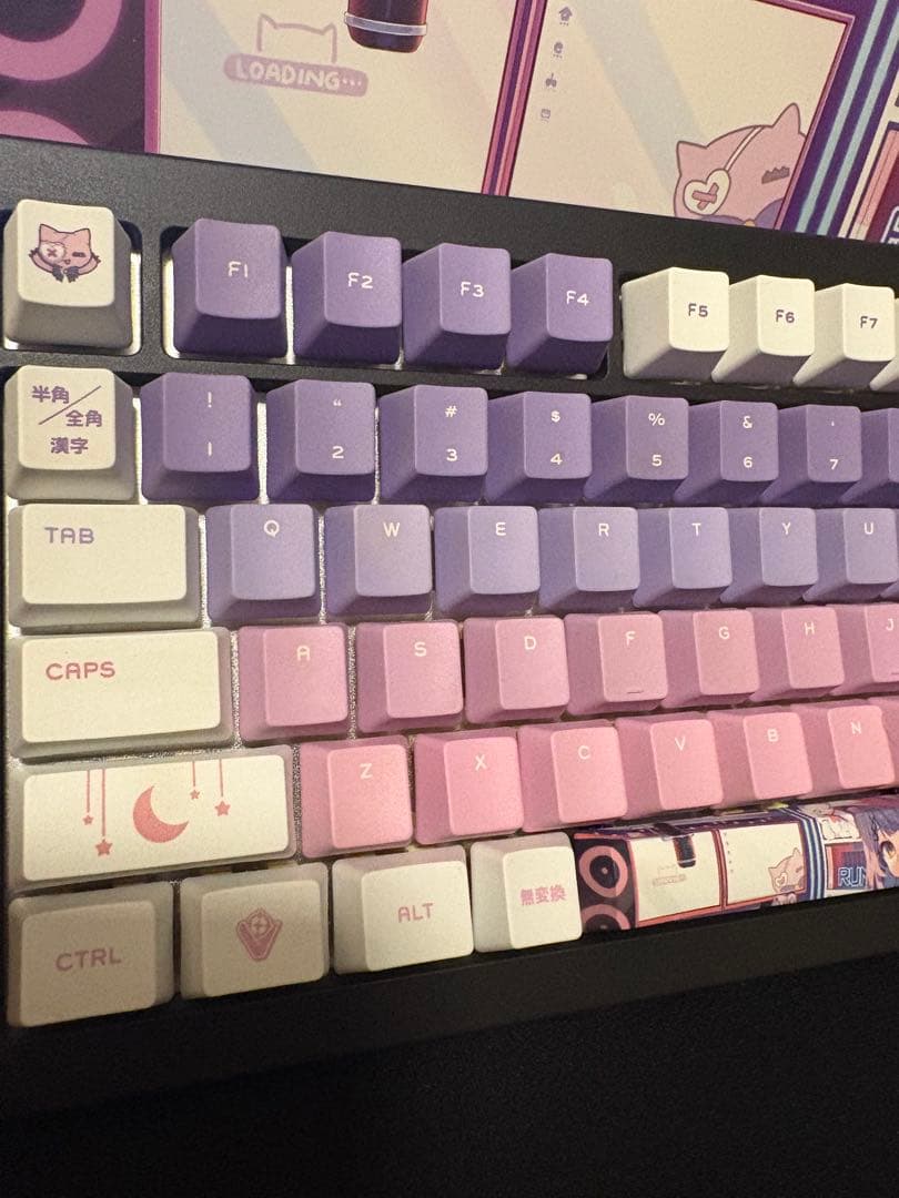 VSPOGEAR 紫宮るな　ゲーミングキーボード