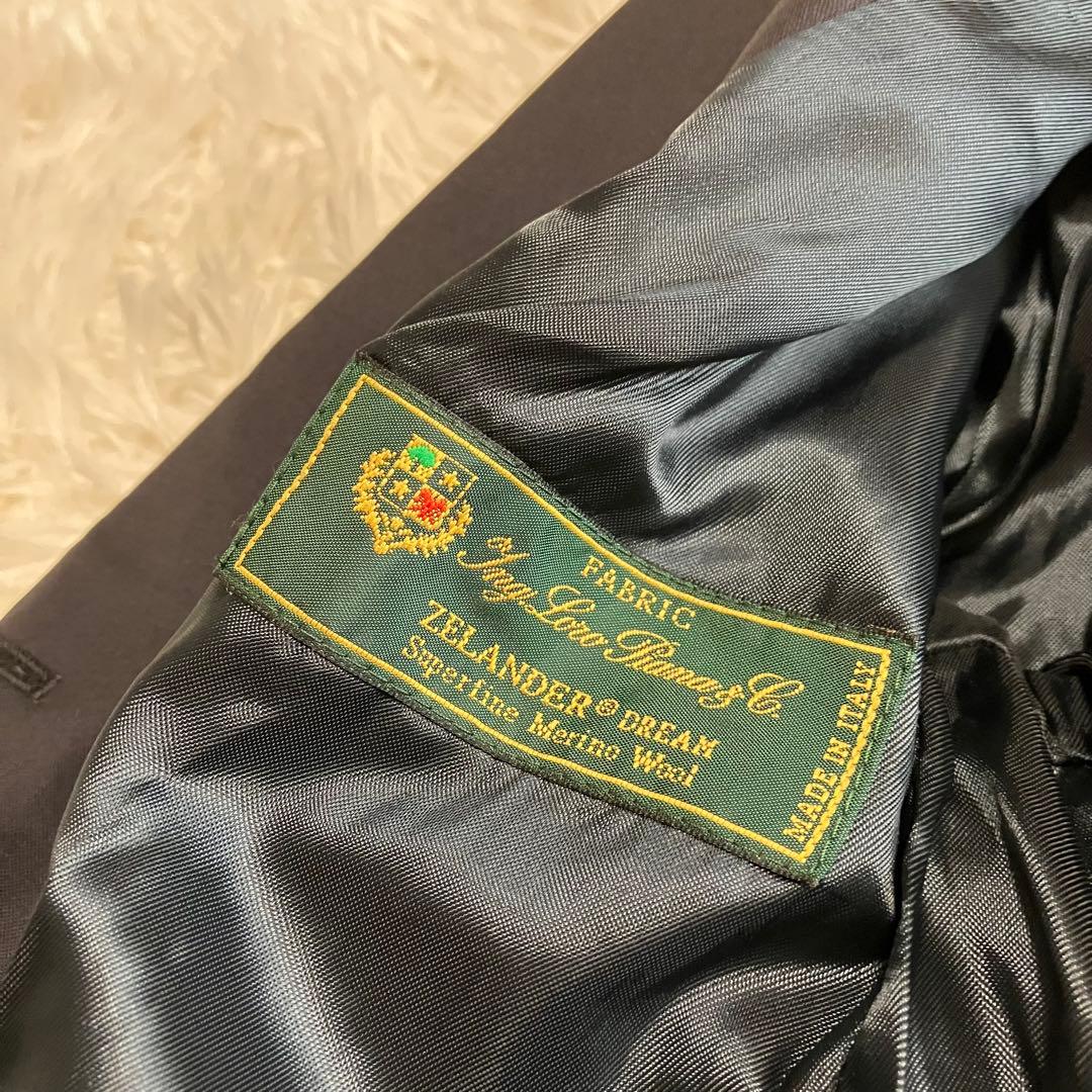 高級 ブルックスブラザーズ テーラードジャケット 紺ブレ 金ボタン ロロピアーナ