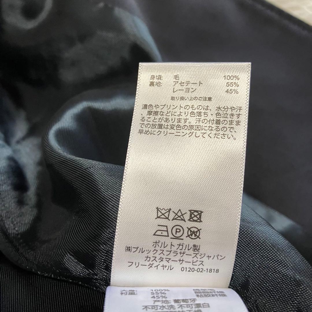 高級 ブルックスブラザーズ テーラードジャケット 紺ブレ 金ボタン ロロピアーナ