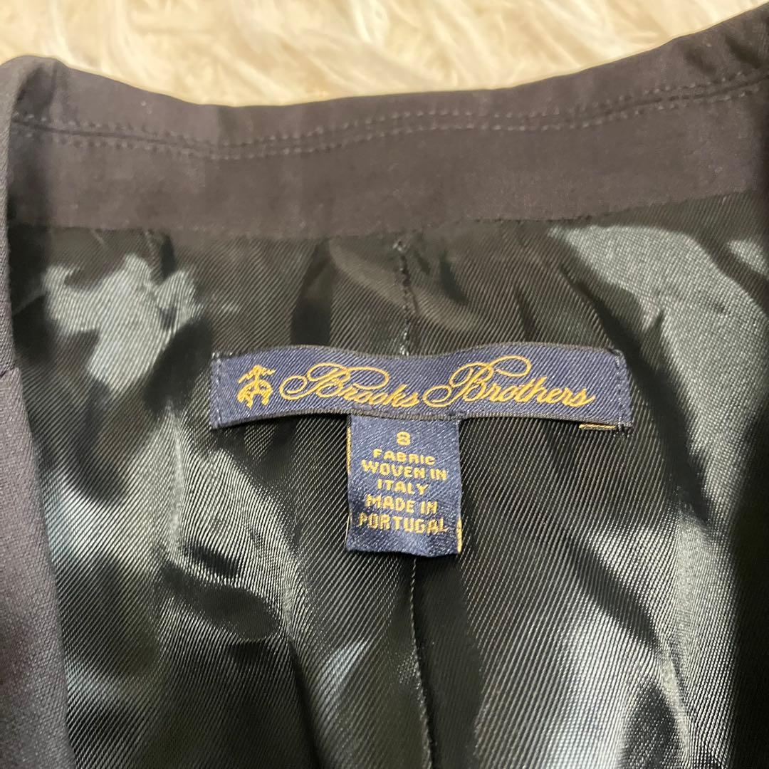 高級 ブルックスブラザーズ テーラードジャケット 紺ブレ 金ボタン ロロピアーナ