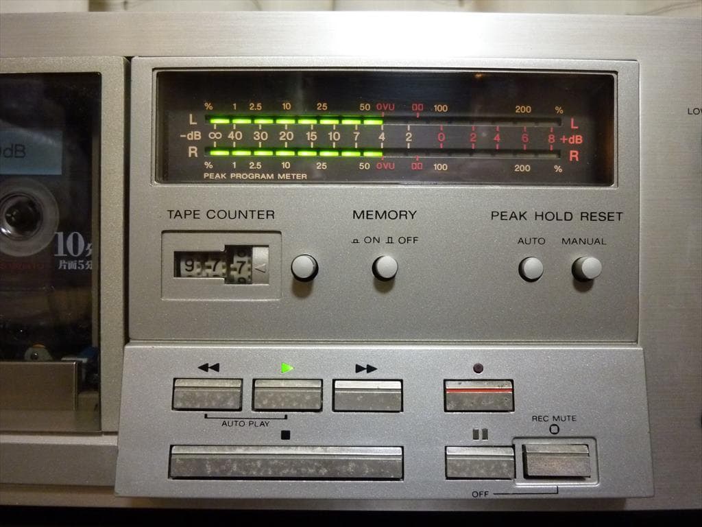 SONY ソニー カセットデッキ TC-K61 修理済 全機能動作 概美品