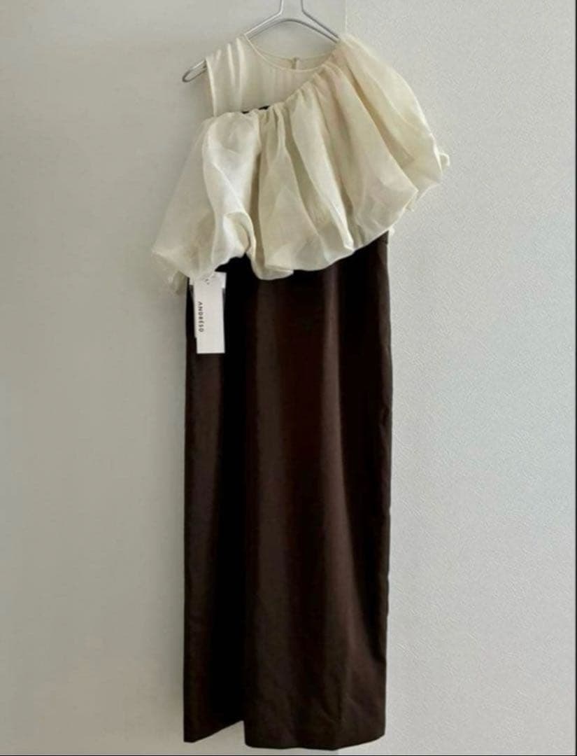 新品　ANDRESD 4WAYバルーンヘムラインドレス　結婚式　オケージョン