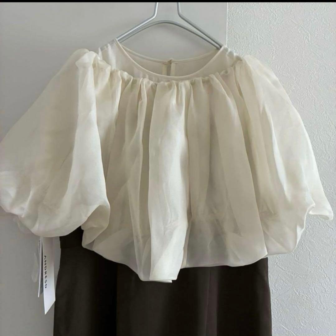 新品　ANDRESD 4WAYバルーンヘムラインドレス　結婚式　オケージョン