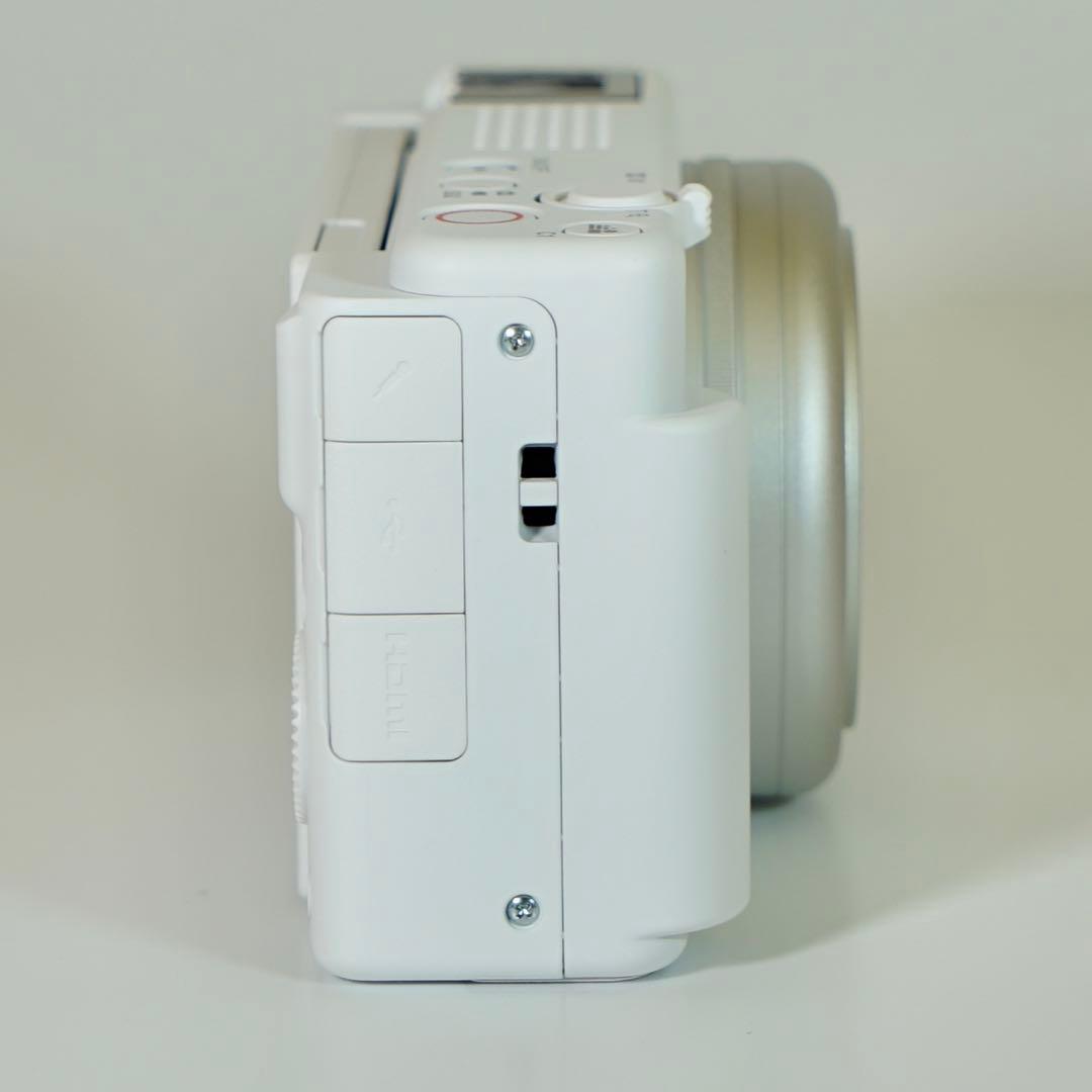 美品 SONY VLOGCAM ZV-1F ホワイト 動作確認済み