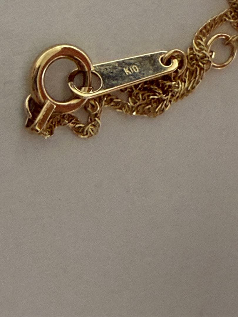 ヴァンドーム青山　K10 トパーズ ネックレス