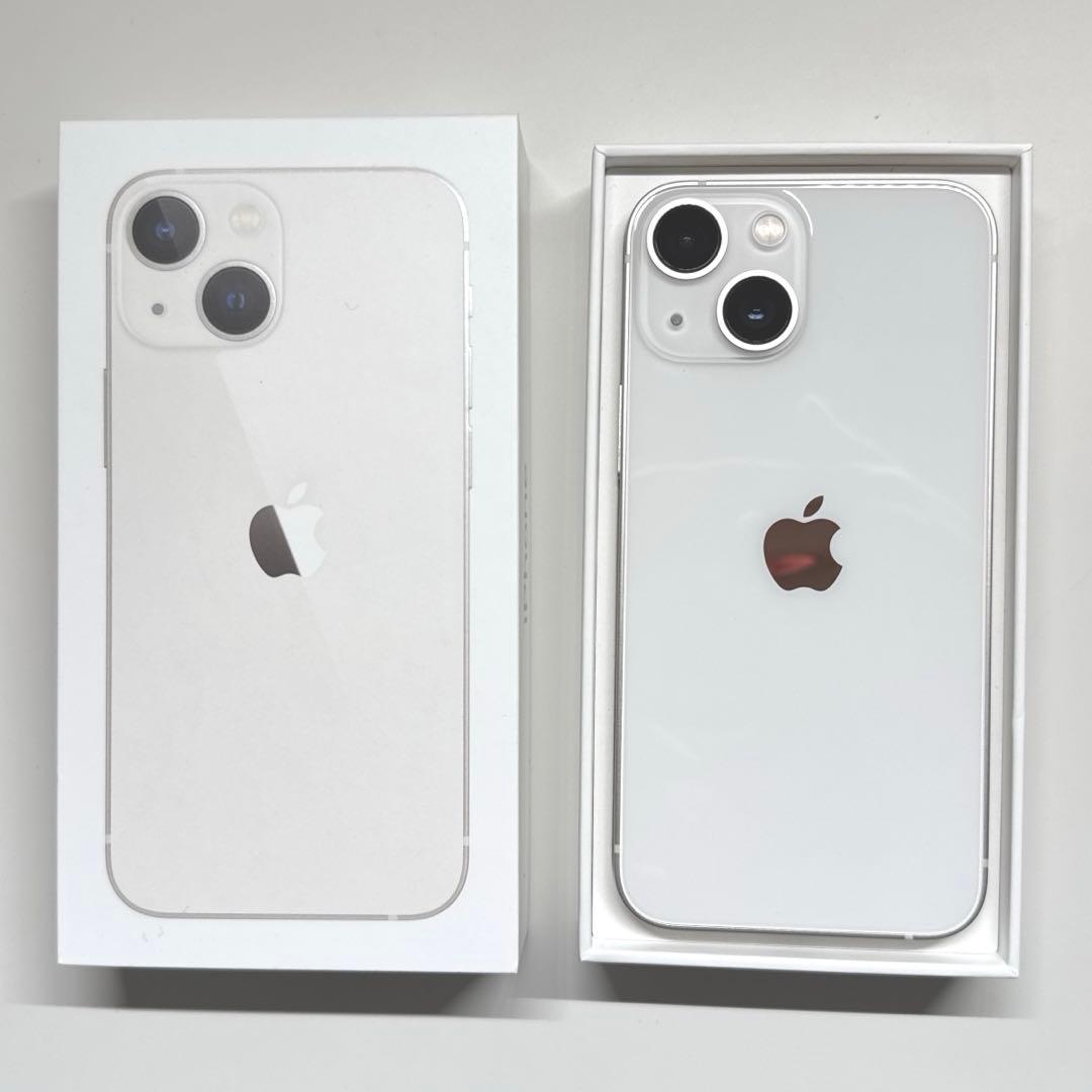 【ほぼ新品】iPhone 13mini 128GB スターライト