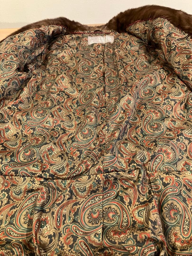 これはSAGA MINK最高級ブラウン ミンクファーコート です