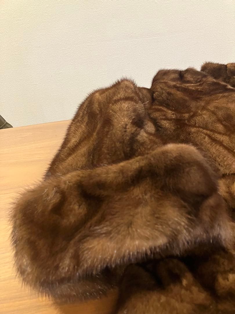 これはSAGA MINK最高級ブラウン ミンクファーコート です