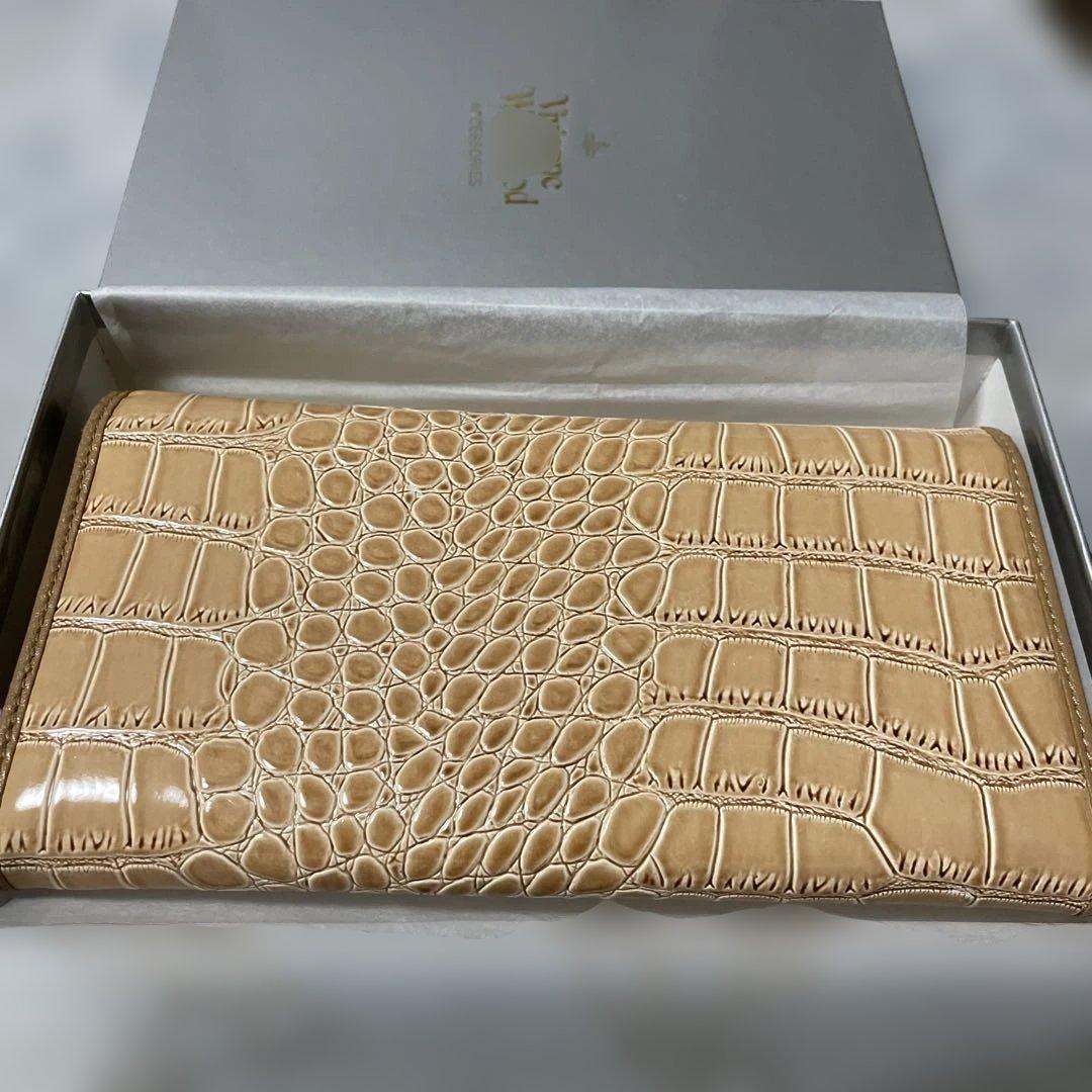 Vivienne Westwood クロコダイル型押し長財布
