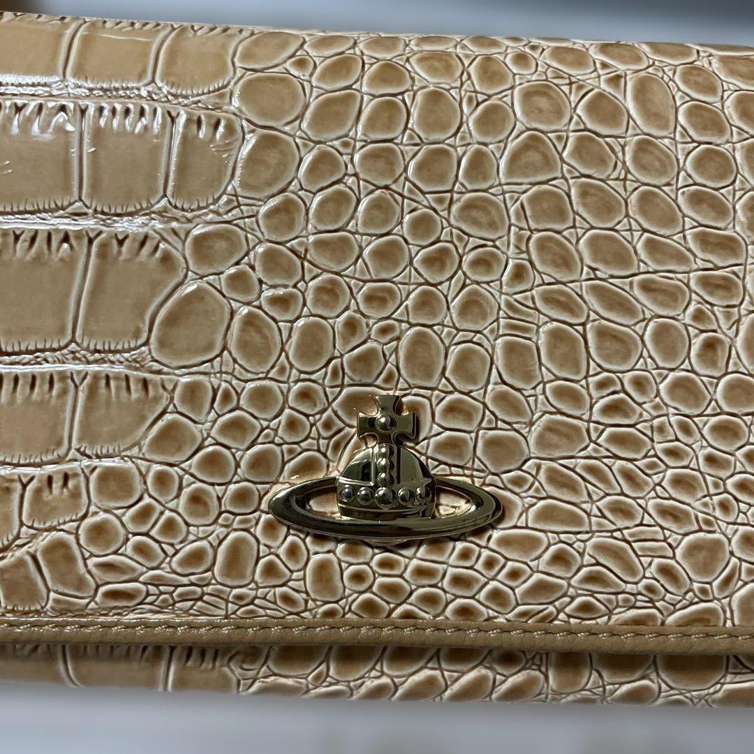 Vivienne Westwood クロコダイル型押し長財布