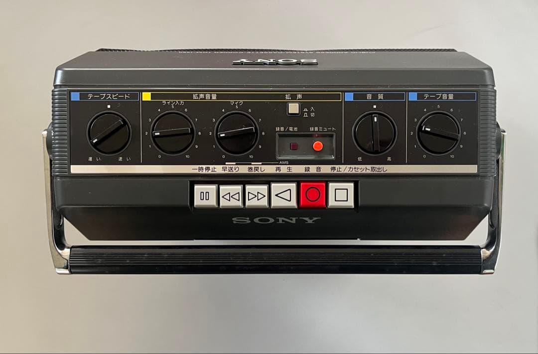 SONY ソニー カセットレコーダー TCM-1390 録音 再生機 拡声機能