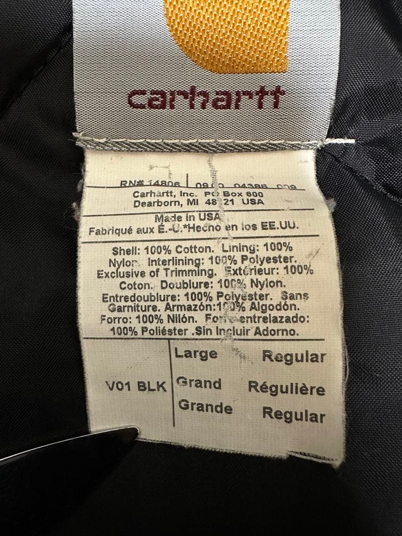 Carhartt ヴィンテージ カーハート ダックベスト　USA製