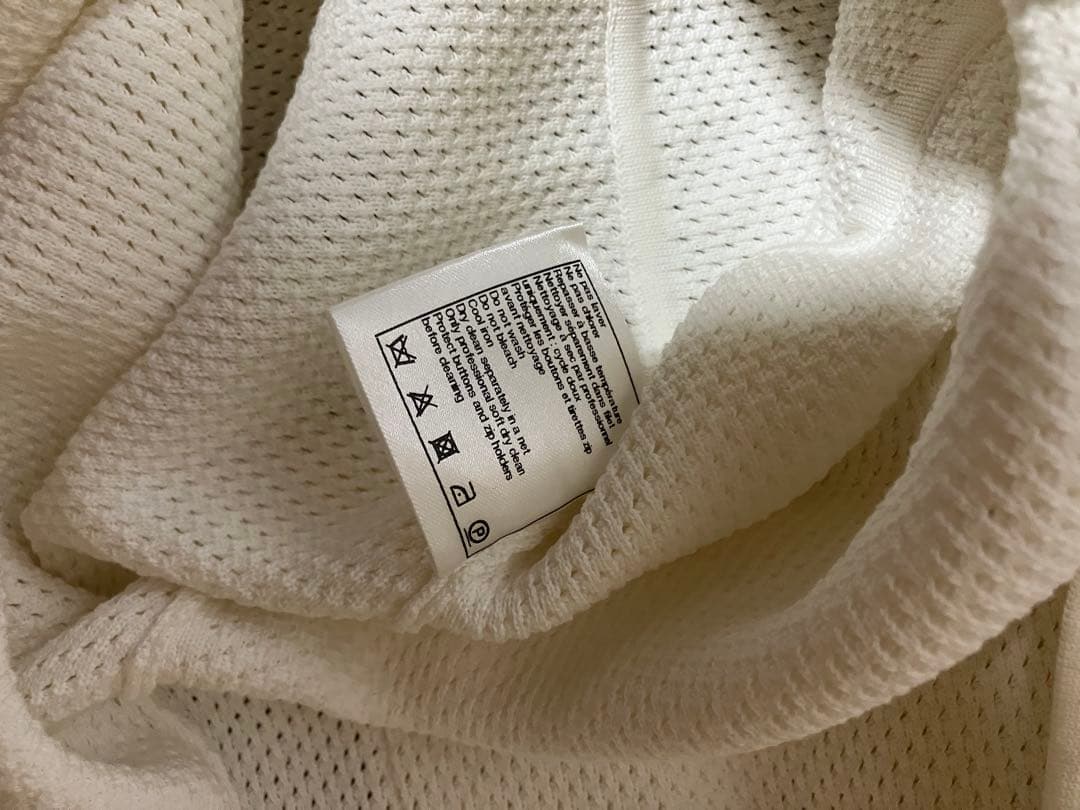 CHANELシャネル ホワイトジャケットミニワンピース 34