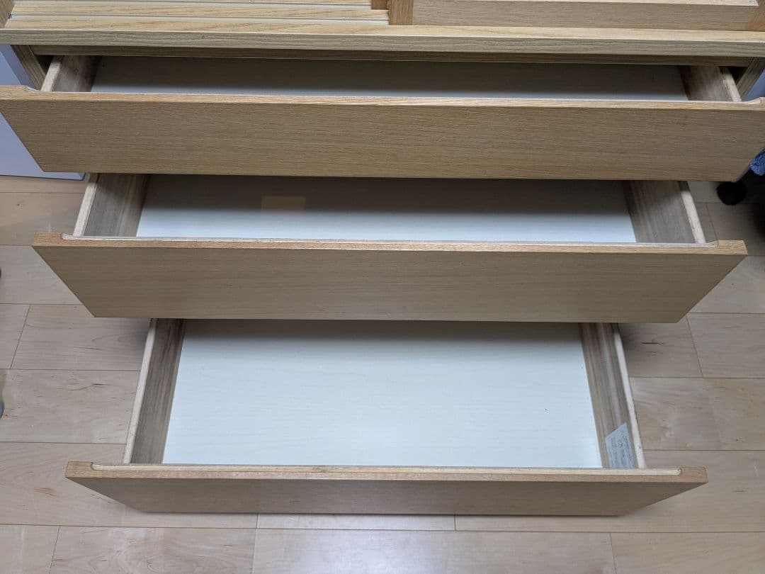 価格変更　無印良品 MUJI オーク材 カップボード 食器棚 キャビネット