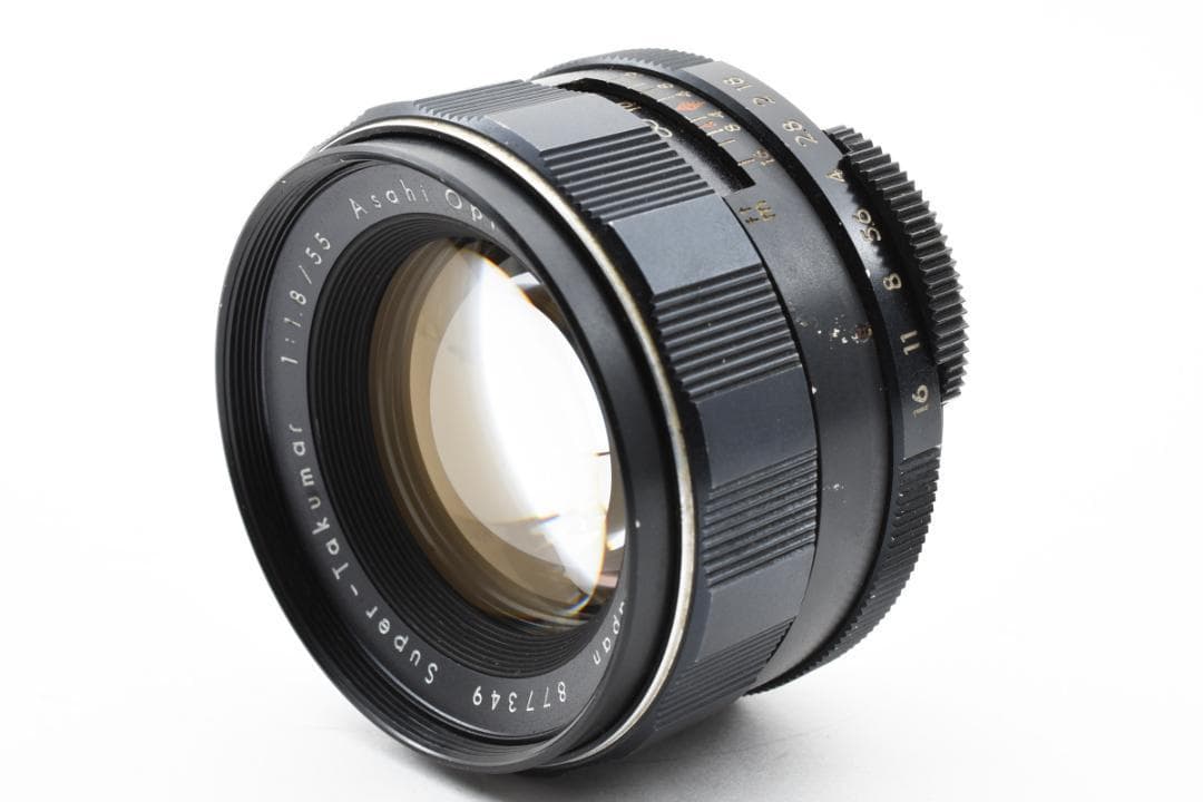 ☆前期型☆ Super Takumar 55mm F1.8 フード付SO0150