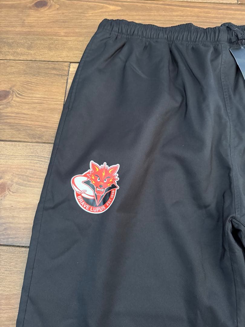 新品カンタベリー ラグビー東芝ブレイブルーパス東京ストレッチウインドパンツ黒6L