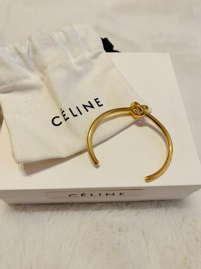 CELINE/セリーヌ【フィービー 】ノット バングル ブレスレット