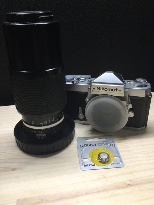 Nlkomat FTNボディNIKKOR80〜200mm f4.5ストロボセット