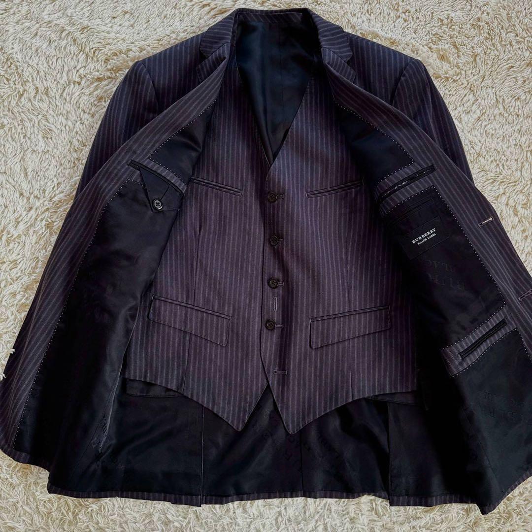 お*り様 BURBERRY BLACKLABEL バーバリー スリーピース スー